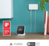 tado° Wireless Thermostat X: Kit de Inicio con Termostato Ambiental, Bridge X y Soporte, Control vía App y Altavoz Inteligente (Alexa, Siri, Google Assistant)