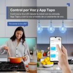 Tapo L900-5 – Tira LED Wi-Fi 5M 12V 16 Millones de Colores con 2100mcd, Apta para Familia, Sincronización con Música, Compatible con Google y Alexa