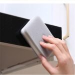 10 Esponjas para fregar suelos, esponja para lavar platos, cepillo de limpieza para cocina, garaje, baño, limpieza larga (gris, 10, 5 x 7 cm)