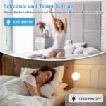 Interruptor Wifi, Interruptor Inteligente WiFi, Interruptor Inteligente de Luz Alexa, Interruptores Inteligentes Compatibles con Alexa y Google Home, Control por App Tuya/Smart Life