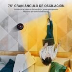 LEBENLANG Calefactor Cerámico y Silencioso 2000W – Control Inteligente por App y WiFi – Ahorro Energético I Calentador Radiador Eléctrico Bajo Consumo Calefactor Eléctrico Bajo Consumo