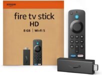 Amazon Fire TV Stick HD, TV gratis y en vivo, control remoto por voz de Alexa, controles inteligentes para el hogar, transmisión HD