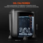 Kit de sistema de riego por goteo automático con cubo de 13 galones, bomba de agua de 25 W, sensor de nivel bajo, sistema de riego interior