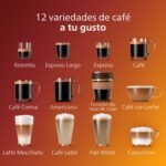 Philips Cafetera Superautomática Serie 5400 – Sistema de Leche LatteGo, 12 Variedades de Café, Pantalla Intuitiva, 4 Perfiles de Usuario, Cromo (EP5447/90)
