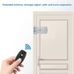 Cerradura electrónica con cerradura inteligente, cerradura electrónica invisible inalámbrica WAFU sin llave con control remoto para control remoto de puerta inteligente