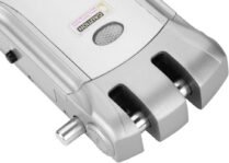 Cerradura electrónica con cerradura inteligente, cerradura electrónica invisible inalámbrica WAFU sin llave con control remoto para control remoto de puerta inteligente