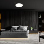 BRILONER – Lámpara de Techo LED Inteligente, Luz de Techo LED Wifi Regulable, Temperatura de Color Ajustable, Lámpara, Control por Voz, Lámpara de Salón, Lámpara de Dormitorio, 270x60mm