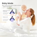 RENPHO Báscula de Grasa Corporal con Bluetooth – Elegante Báscula Digital IMC, Analizador de Composición Corporal Recargable con USB y App, Elis 1