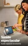 Amazon Echo Show 8 (nueva generación), pantalla Vibrant HD de 8,7″ con audio espacial y Alexa, Glacier White