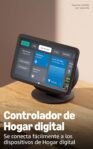 Amazon Echo Show 8 (nueva generación), pantalla Vibrant HD de 8,7″ con audio espacial y Alexa, Glacier White