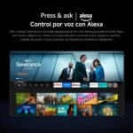 XIAOMI F 50 TV, 50 Pulgada (127 cm), 4K UHD, Smart TV, Fire TV, Alexa Voice Control, HDR10, MEMC, Game Boost Mode 120Hz, 2GB+32GB, Compatible con Apple AirPlay, 2025