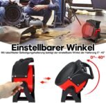 Calentador cerámico eléctrico de 3000W Calentador de taller de garaje con 2 niveles de calor