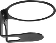 Soporte de pared de metal para HomePod 2023 de 2.ª generación/1.ª generación, soporte de ahorro de espacio compatible con HomePod 2.ª/1.ª con gestión de cables (negro)