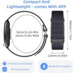 127+Ejercicio Fitness Tracker Actividad, IP68 Pulsera Inteligente D’activité, Actividad Fitness Tracker Hombre Mujer, Monitoreo de presión arterial 24/7, SpO2, Frecuencia, Sueño, Estrés, Salud