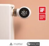 tado tado° X Termostato Inteligente para Radiador, Kit de Inicio con Bridge X, Aplicación y Altavoz Inteligente (Alexa, Siri, Asistente de Google), Fácil Instalación