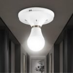 Base de lámpara E27 para bombillas LED, fácil instalación, adaptadores de luz inteligentes, portalámparas controlado por voz