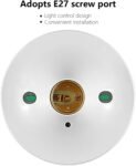 Base de lámpara E27 para bombillas LED, fácil instalación, adaptadores de luz inteligentes, portalámparas controlado por voz