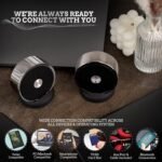 Juego de altavoces Bluetooth: estéreo inalámbrico, emparejamiento dual, portátil, sistema TWS con graves grandes y ricos, Hi-Fi multisala, uso en interiores y exteriores, hogar,