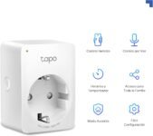 Tapo P100 (Pack de 2) – Mini Enchufe Inteligente Wi-Fi, Óptimo para Programación Encendido/Apagado y Ahorro de Energía, No Necesita Hub, Compatible con Alexa y Google Home, Blanco