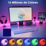 HOVVIDA Tira LED 30 M, 30 LED/Metro, 2 x 15 M, Luces RGB 24 V, 900 LED, APP y Control Remoto, Modo Música, LED para Dormitorio, Salón, Cocina, Dormitorio, Bar, Fiesta