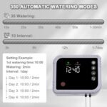 Sistema de riego automático de plantas de interior