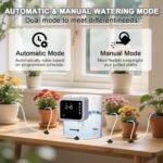 Sistema de riego automático de plantas de interior