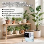 Sistema de riego automático de plantas de interior