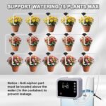 Sistema de riego automático de plantas de interior