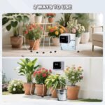 Sistema de riego automático de plantas de interior