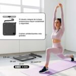 Báscula de Grasa Corporal Báscula de Baño Báscula Inteligente Monitor de Composición Corporal, 18 Medidas Esenciales, Pantalla LED, Diseño de Esquina Redonda, para Andriod e iOS, 180kg…