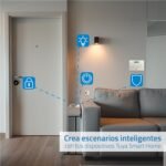 Nivian Bluetooth Smart Lock, Apertura remota sin llave, Creación temporal de llave virtual, Función de cierre automático, Fácil instalación (NV-SMARTLOCK)