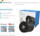 Nivian Bluetooth Smart Lock, Apertura remota sin llave, Creación temporal de llave virtual, Función de cierre automático, Fácil instalación (NV-SMARTLOCK)