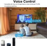 Wifi (2,4 GHz) Control remoto universal Aire acondicionado TV DVD IR Control remoto inteligente Tuya Smart Life APP Controlador Smart Home Hub, compatible con Alexa Google Home