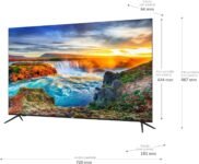 Haier Direct LED Full HD H32K702FG – 32″, Smart-TV, HDR, Dolby Audio, Android 11, Smart-TV, Google Assistant, Bluetooth 5.1, DBX TV, HDMI 2.1 x 3, rahmenlos, 2022