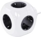 Enchufe de cubo 5 en 1, enchufe múltiple de 3680W, enchufes de ladrón 5AC, enchufes de regleta de enchufes para oficina, cocina y dormitorio