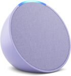 Eco pop | Altavoz Bluetooth Inteligente con Alexa Sonido Potente y Compacto | Flor de lavanda