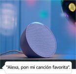 Eco pop | Altavoz Bluetooth Inteligente con Alexa Sonido Potente y Compacto | Flor de lavanda