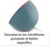 Eco pop | Altavoz Bluetooth Inteligente con Alexa Sonido Potente y Compacto | Flor de lavanda