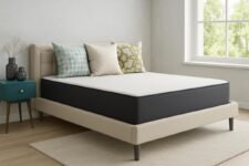 Colchón 135 x 190 Visco Cool | Altura 28 cm | Hecho en España | Extraíble y Lavable | Firmeza Media | Alta densidad | Transpirable y Anatómico | Tratamiento CertiPUR Sanitized | Colchones 135 x 190