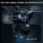 roborock F25 Ace Combo Fregona Húmeda y Seca, 5 en 1, Inalámbrica, 20.000 Pa, Autolimpieza a 90°C y Secado Rápido, Ruedas Asistidas, Autonomía 60 min, WiFi, Diseño Plano 180°