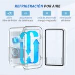 YASHE Mini refrigerador de 6 litros/8 latas 220-240 V CA/CC Refrigerador termoeléctrico portátil para dormitorio, cuidado de la piel, bebidas, oficina, dormitorio y automóvil, rosa