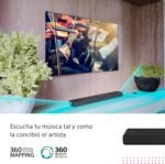 Sony HT-A3000 Barra de sonido, Dolby Atmos 3.1 canales, con subwoofer incorporado, DTS:X, mapeo de sonido espacial 360, funciona con Alexa y Google Assistant Negro