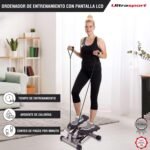 Ultrasport Stepper swing, step-up-down, stepper con o sin bandas de entrenamiento, entrenamiento holístico