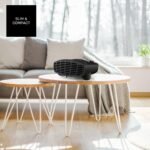 Taurus TFH-3001 – Calefactor, 2000W, 2 Potencias de Calor, Función Ventilador, Termostato Regulable, Sistema de Seguridad, Diseño Compacto 26 x 25 x 10 cm