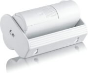 SEBSON Sensor de Movimiento con Alarma y Sonido para Comercios, Timbre Inalámbrico, Funciona con Pilas, Alarma de Seguridad