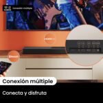 Hisense HS2000 – Barra de Sonido 2.1, 240W, Subwoofer Incorporado, Dolby Digital Plus, DTS Virtual:X, Modo TV, EzPlay