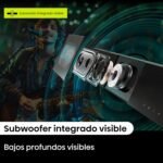 Hisense HS2000 – Barra de Sonido 2.1, 240W, Subwoofer Incorporado, Dolby Digital Plus, DTS Virtual:X, Modo TV, EzPlay