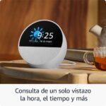 Nuevo Amazon Echo Spot (modelo 2024) | Reloj despertador inteligente con sonido de calidad y Alexa | Azul