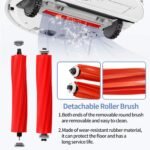 Pack de 22 Accesorios Roborock S7, Piezas de Repuesto para Roborock S7/S7+/T7S Plus, 2 Cepillos Principales, 6 Filtros, 6 Cepillos Laterales, 6 Paños de Microfibra para Aspiradoras Roborock