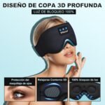 Auriculares inalámbricos 3D Bluetooth ASMR para dormir con música, auriculares ultrasuaves para dormir, para dormir de lado/oficina/viajes/cumpleaños para hombres y mujeres